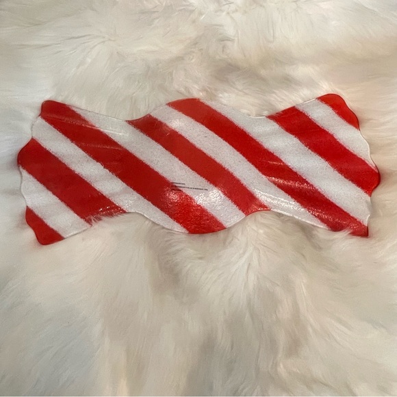 Peppermint Glass Candy Dish - Picture 6 of 6